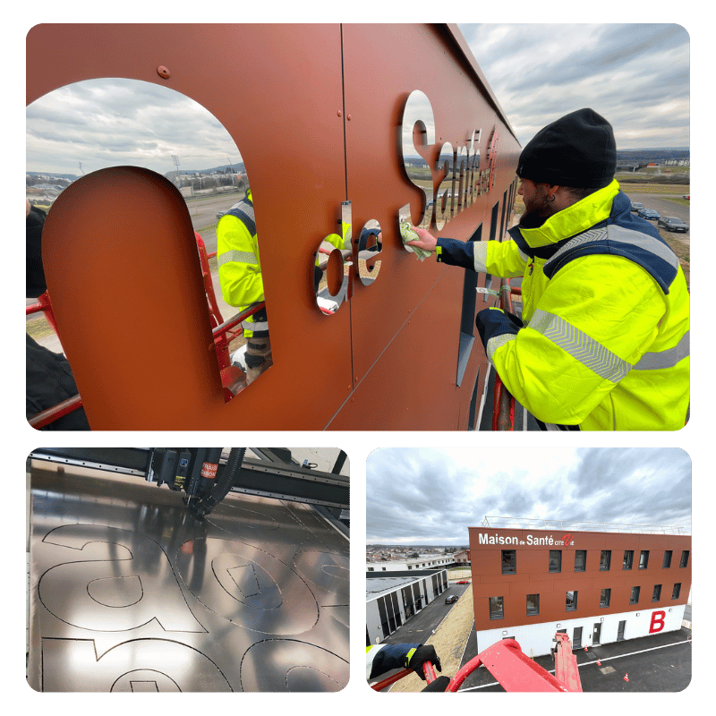 Enseigne maison de santé
