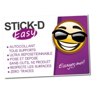 Autocollants ULTRA repositionnables