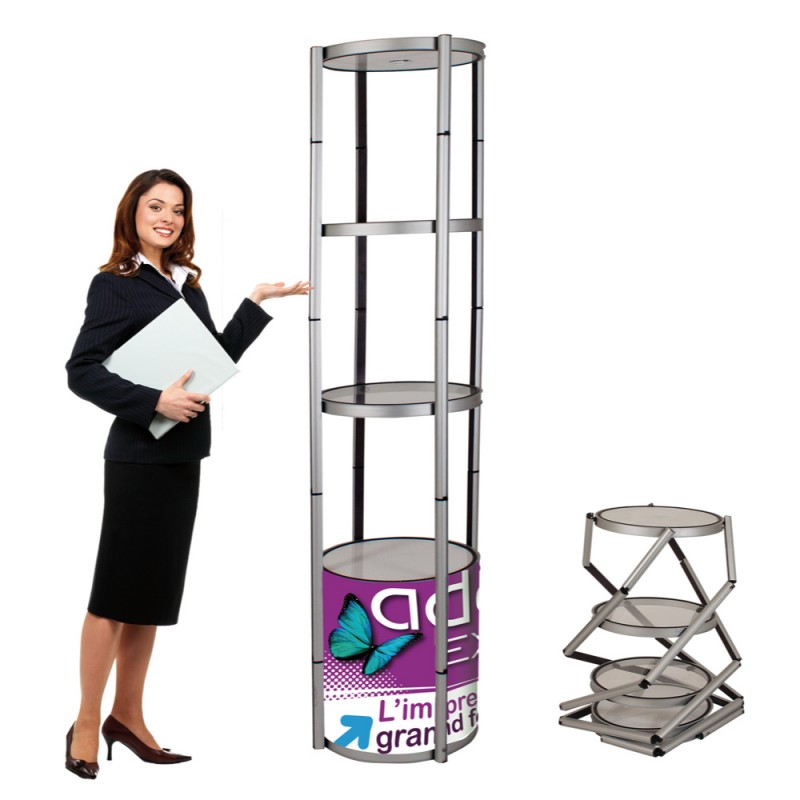 Colonne pliante spirale