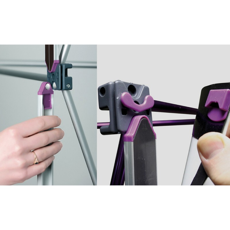 Stand parapluie 3x3 courbe – Image 2