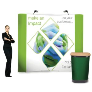 Stand parapluie 3x3 courbe