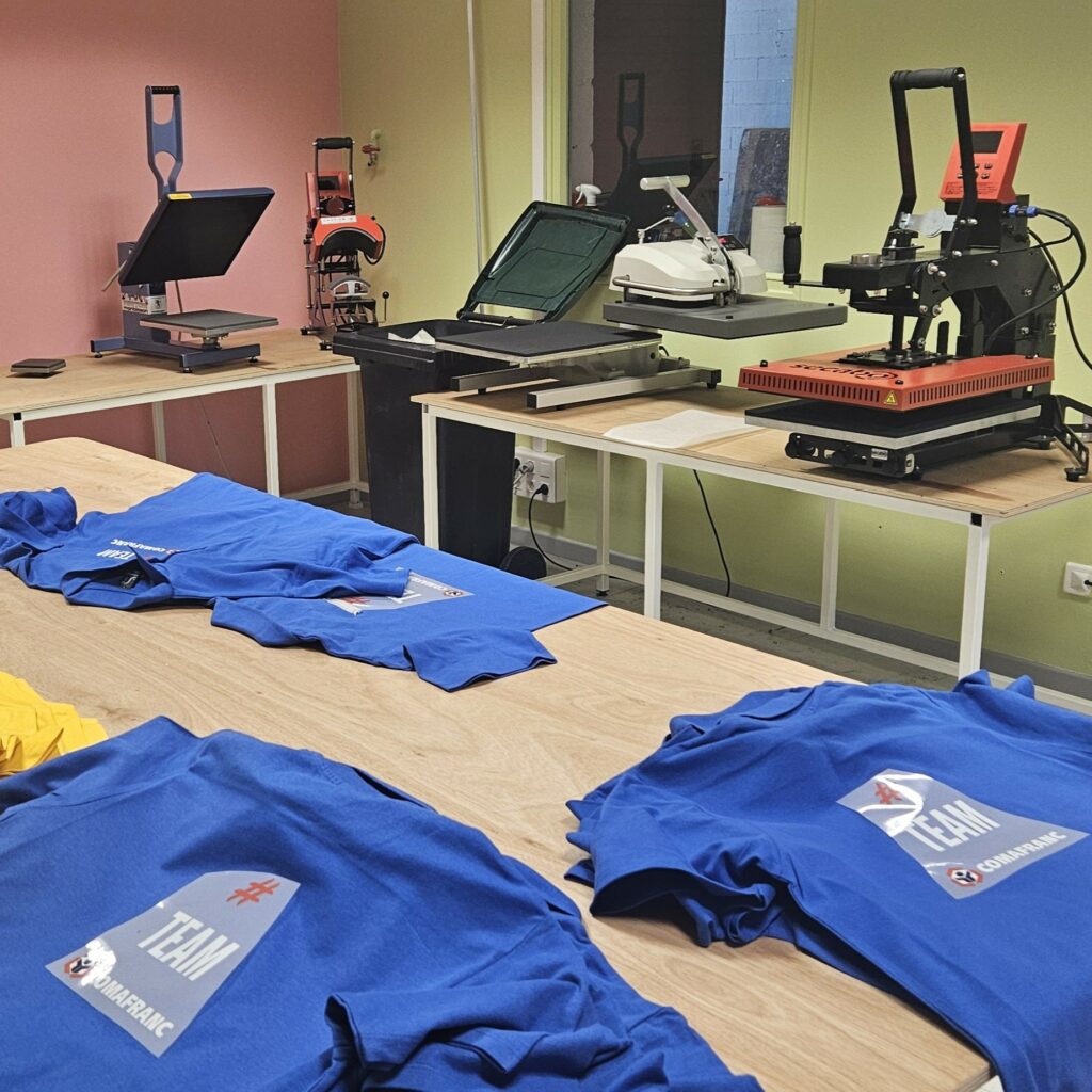 Atelier flocage de vetement